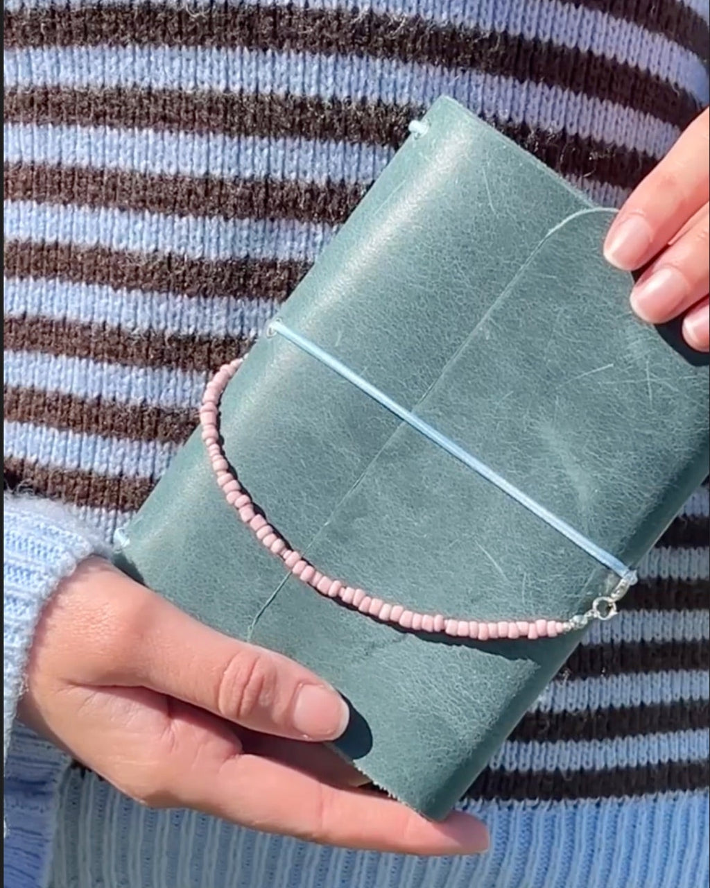 Pink Rocks Journal Chain
