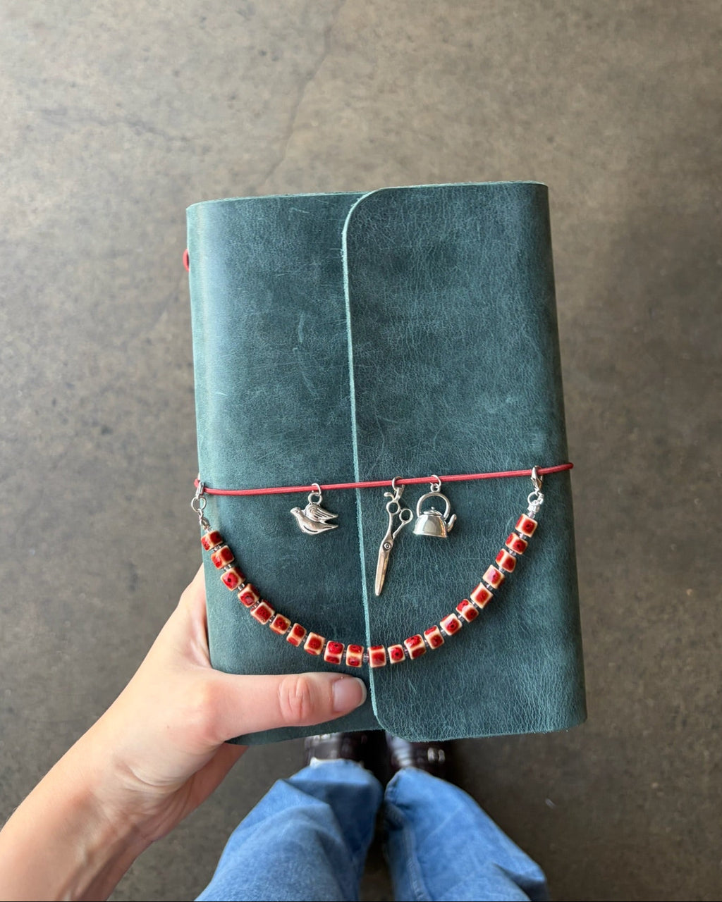A5 Large Newport Blue Journal