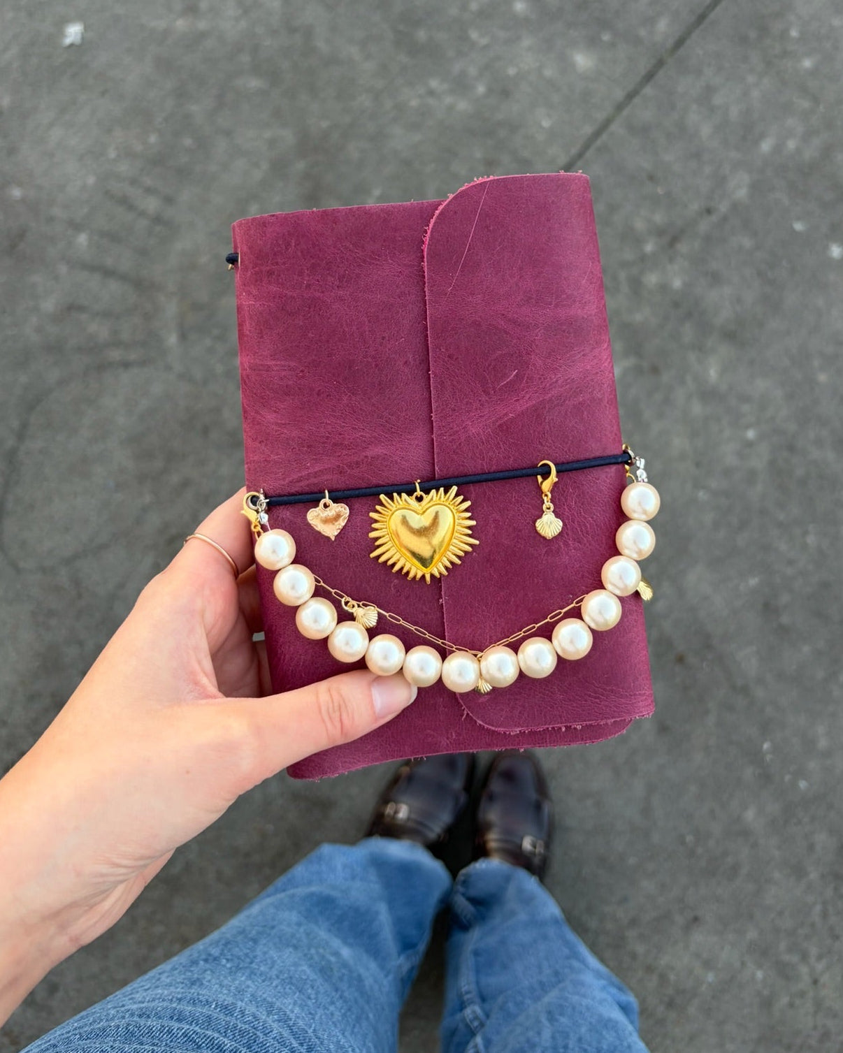 Gold Shell Charm