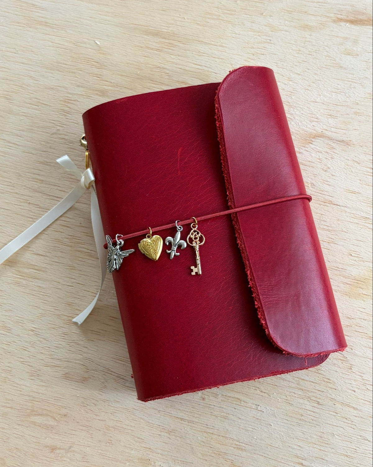 A6 Medium Apple Red Journal 06