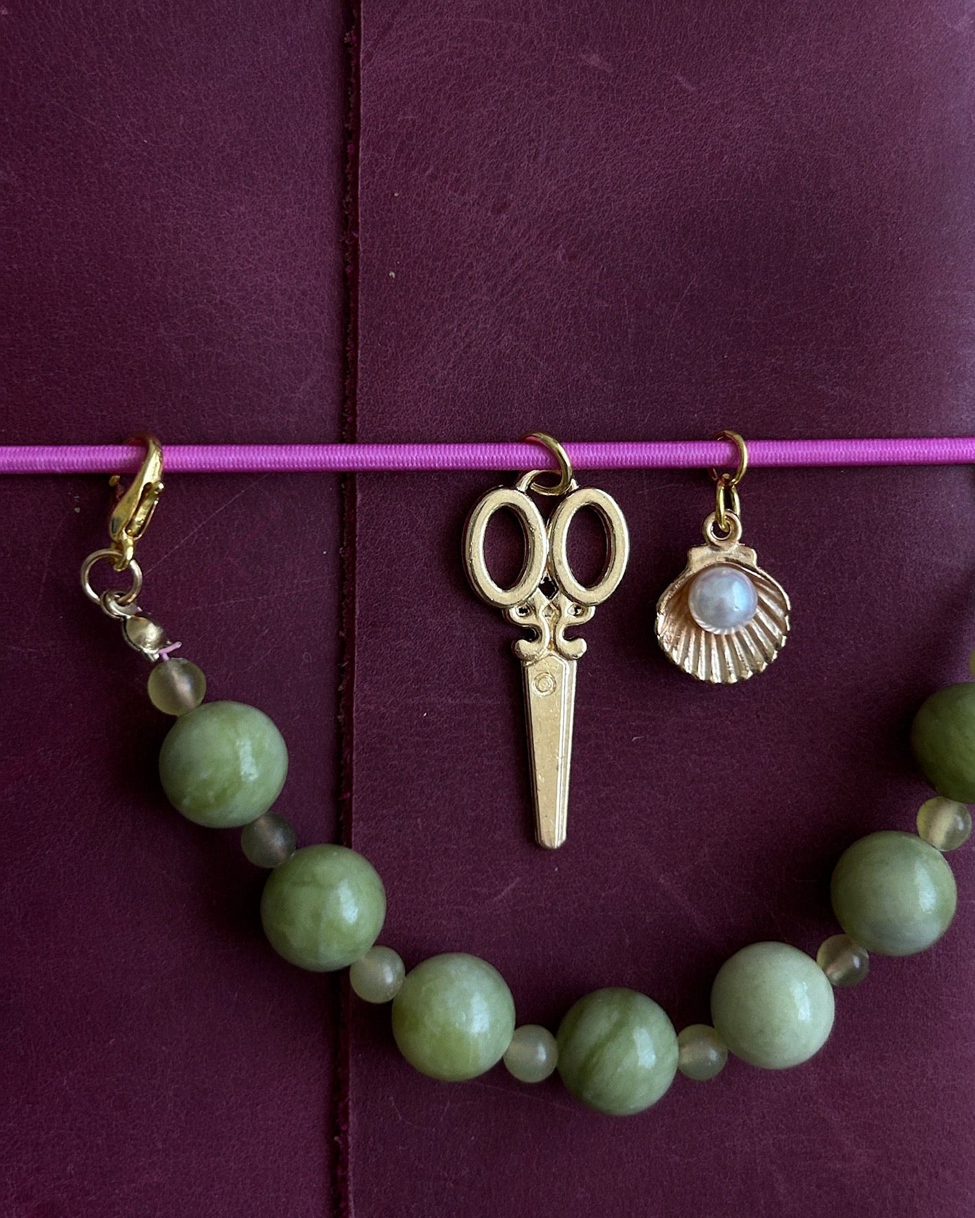 Gold Shell Charm