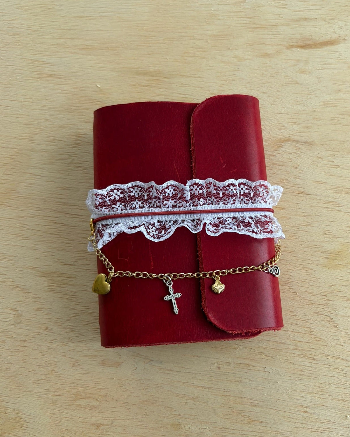 A6 Medium Apple Red Journal 11