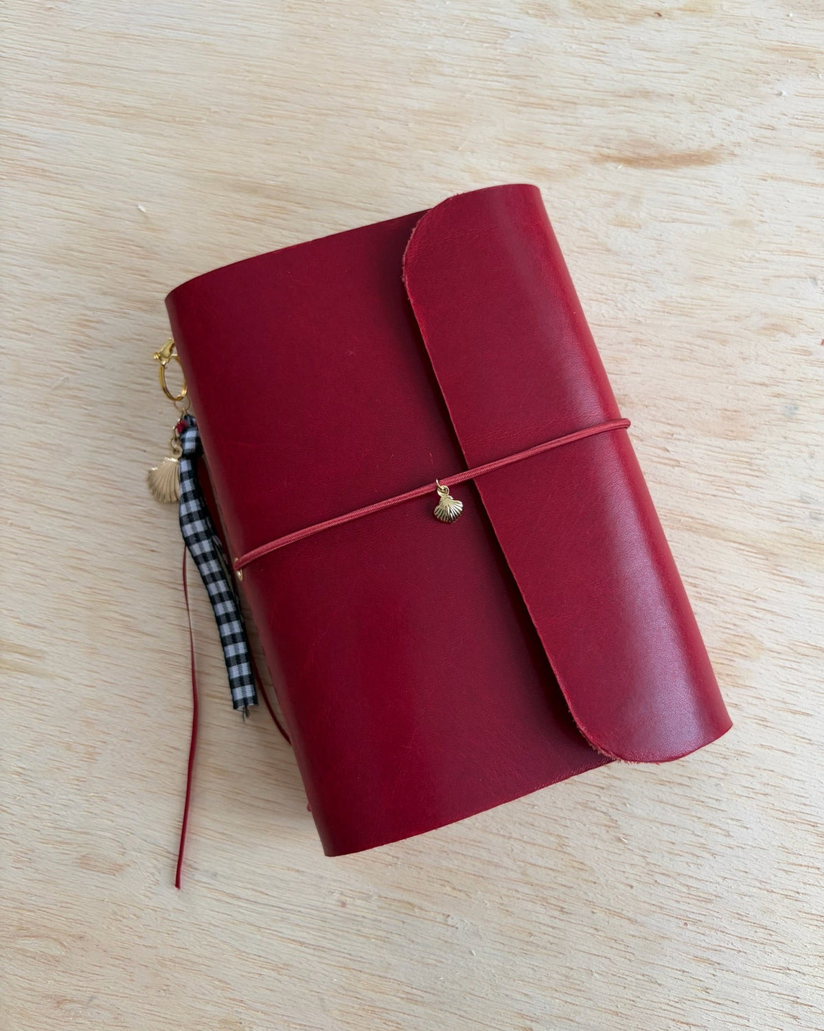 A6 Medium Apple Red Journal 12