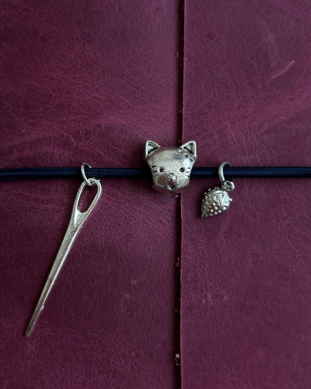 Silver Cat Charm