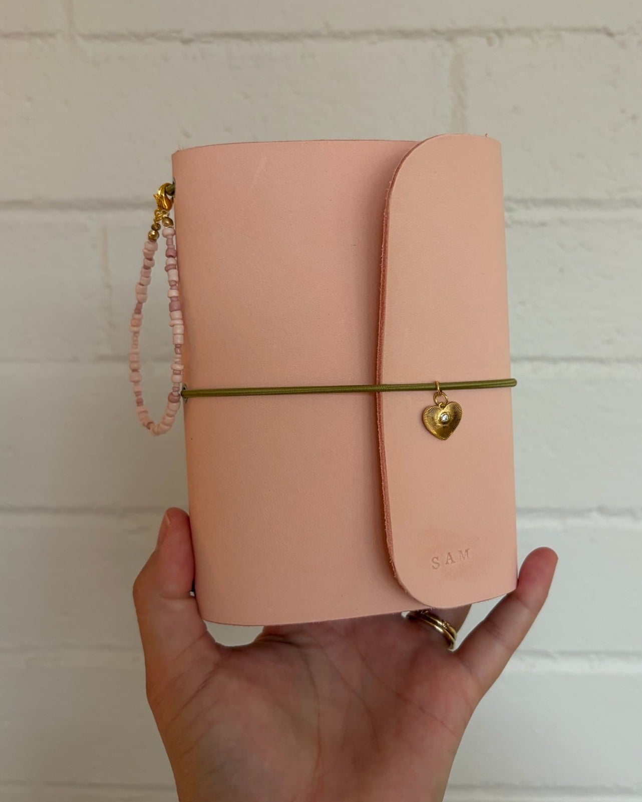 Pink Rocks Journal Chain