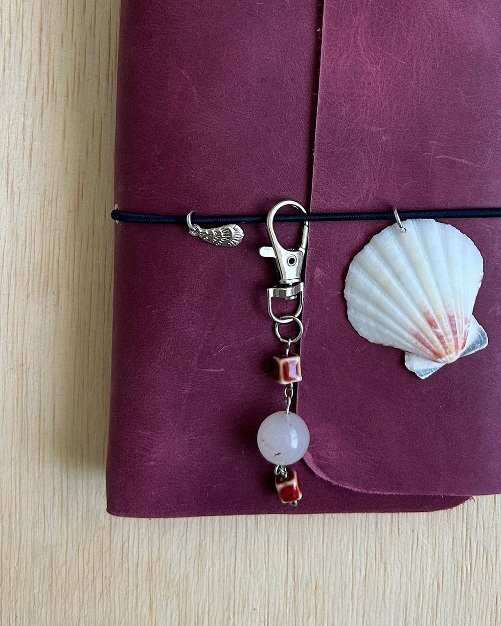 Vintage Rose Keychain