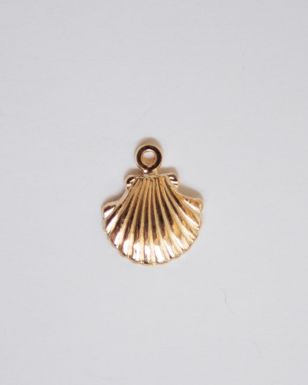 Gold Shell Charm