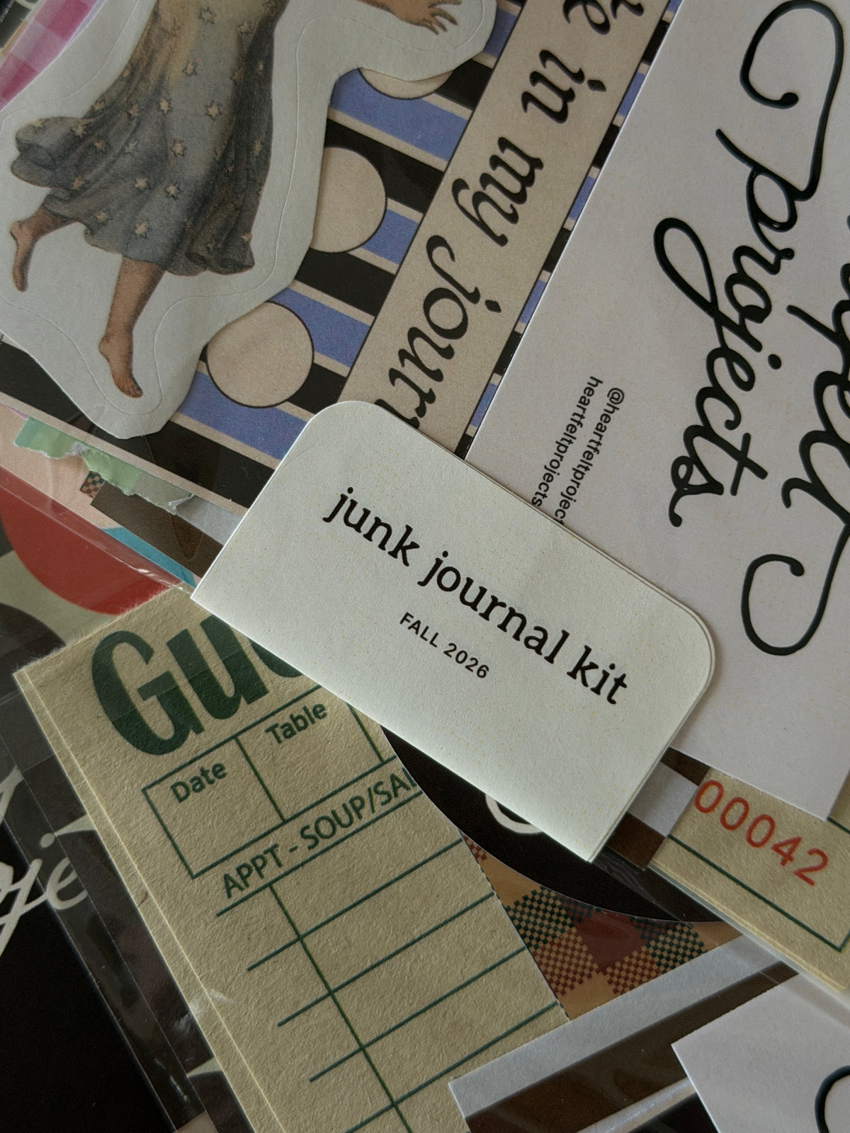 fall 2026 junk journal kit