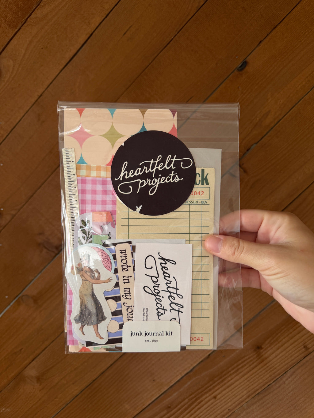 fall 2026 junk journal kit