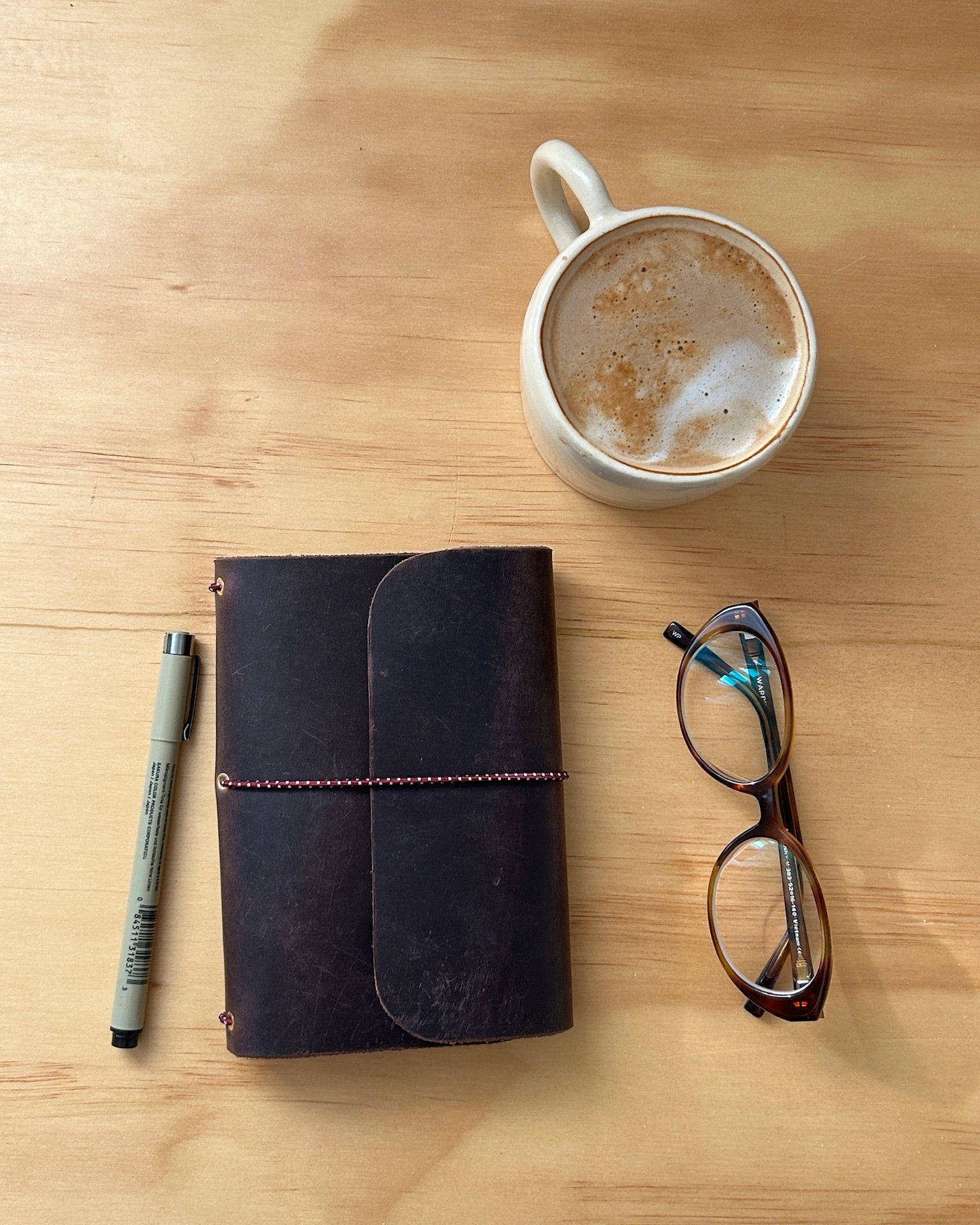 A6 Teddy Brown Journal