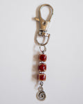 Retro Red Keychain