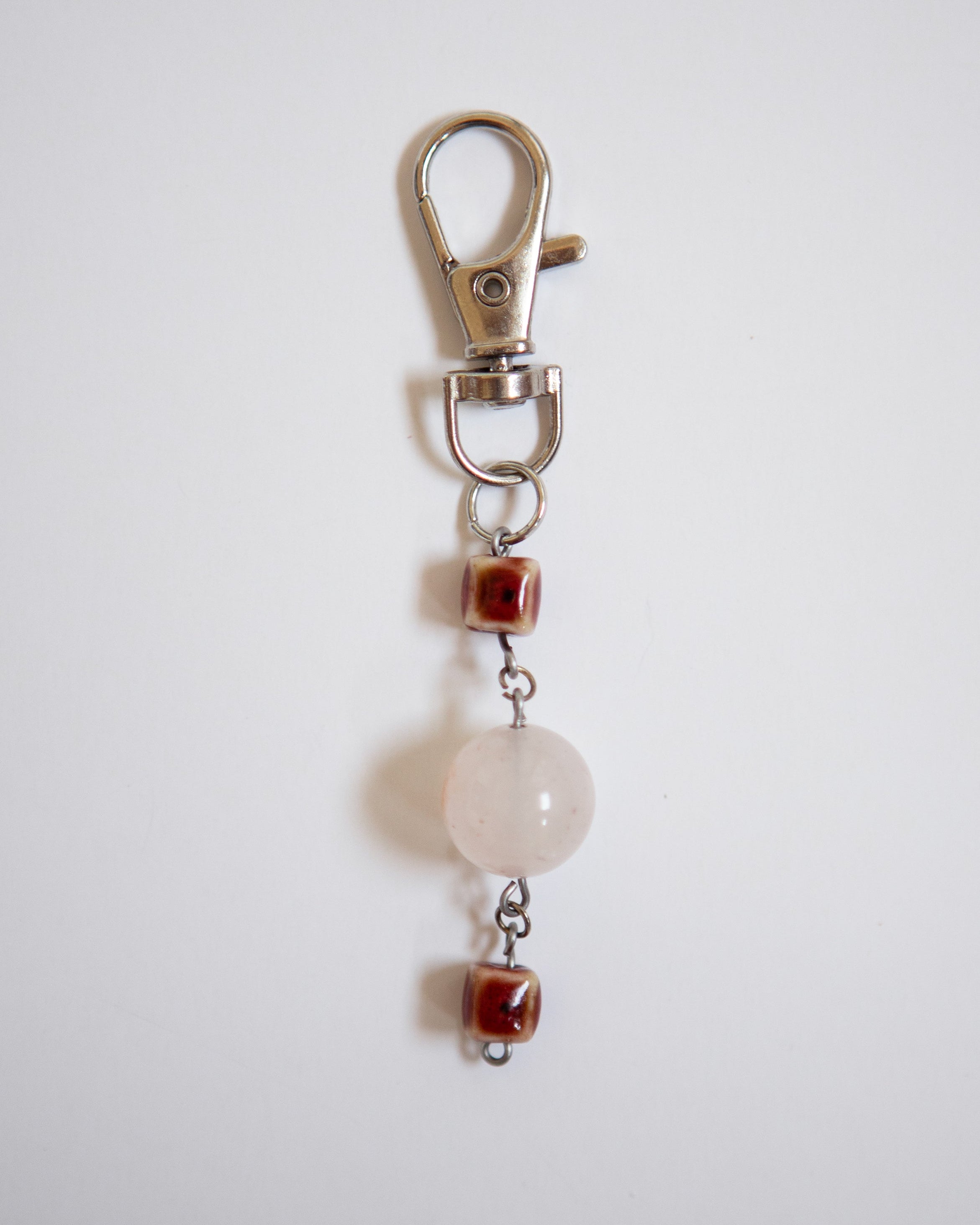 Vintage Rose Keychain