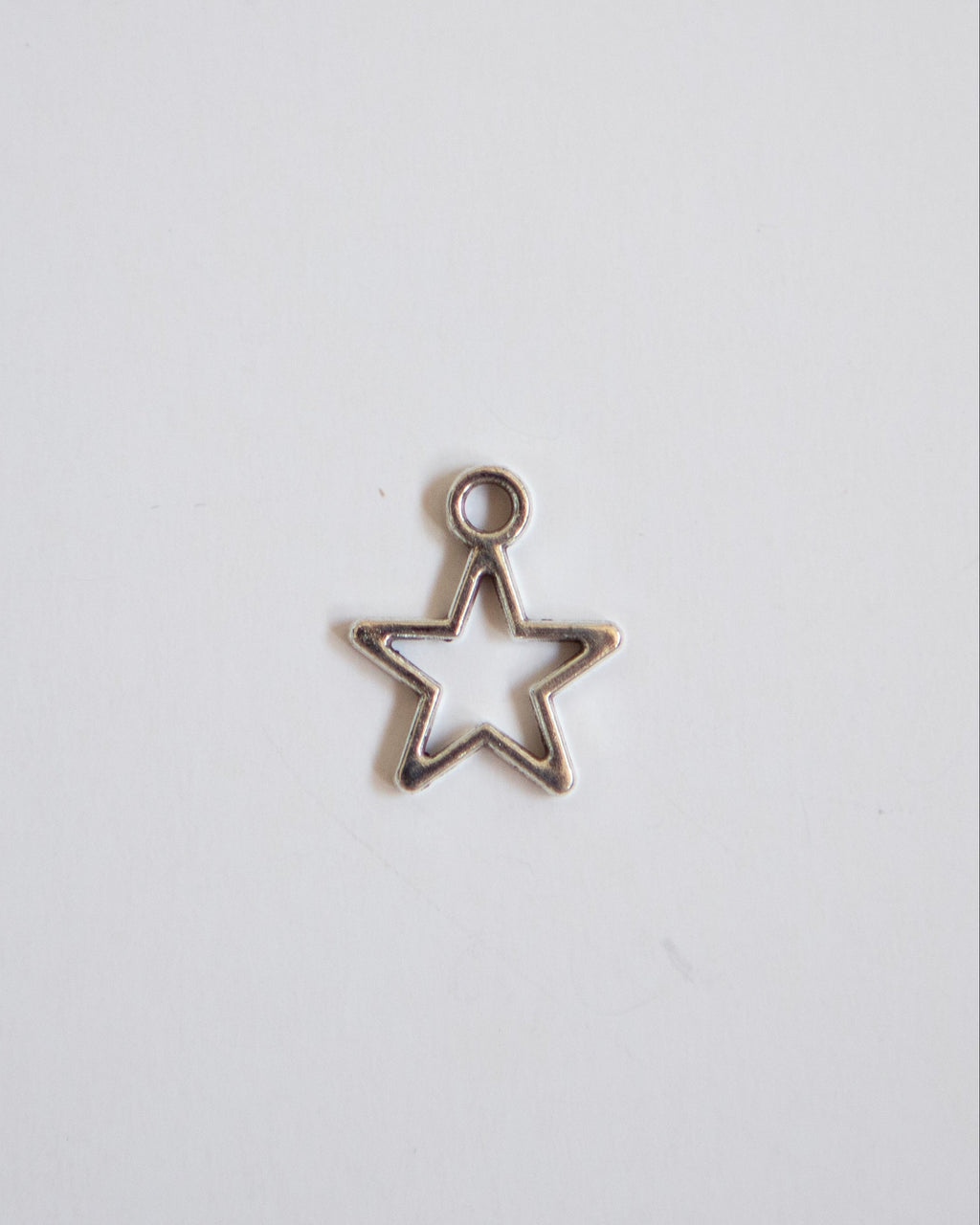 Silver Star Charm