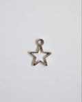 Silver Star Charm