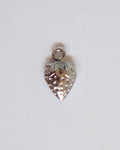 Silver Strawberry Charm
