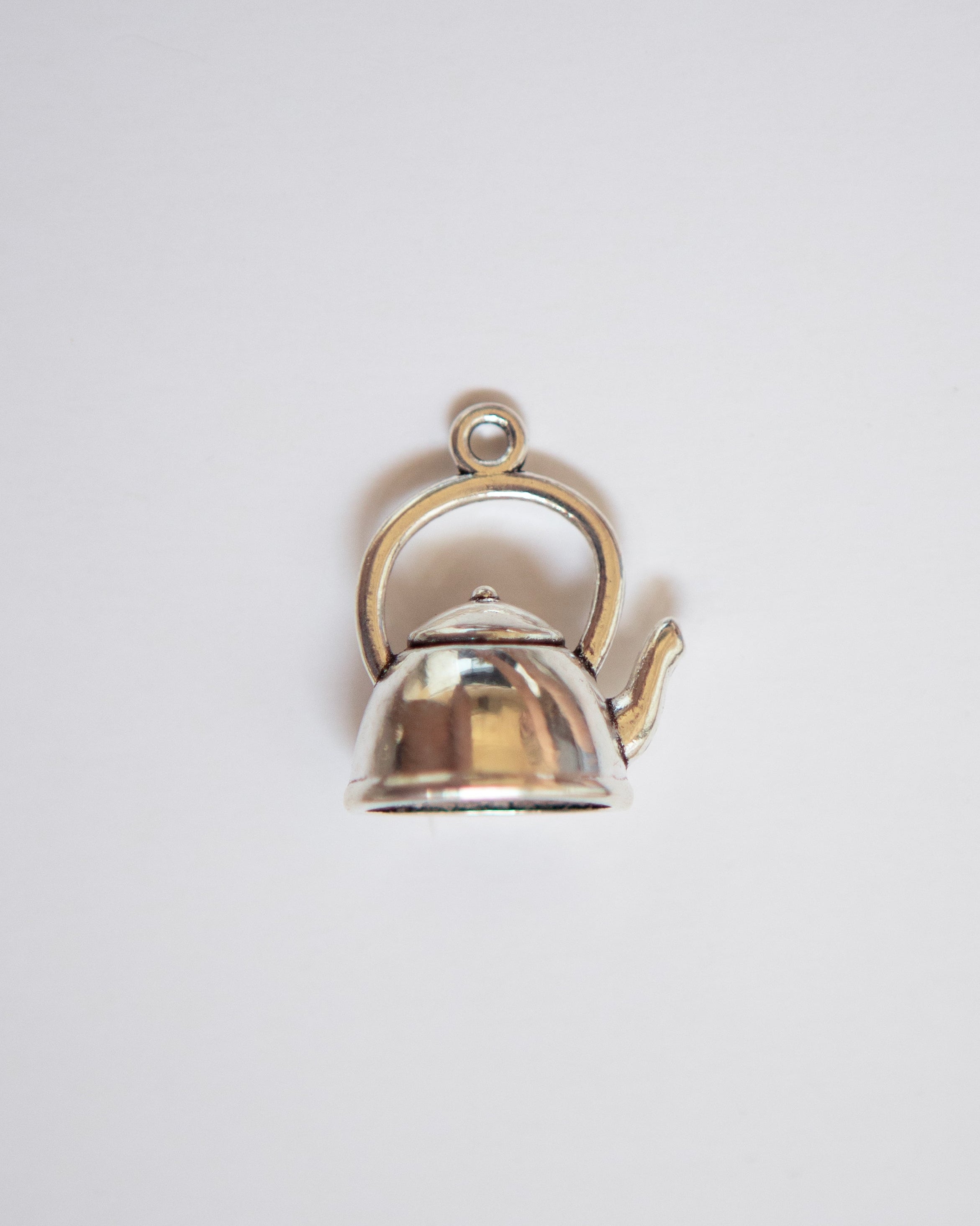 Silver Teapot Charm