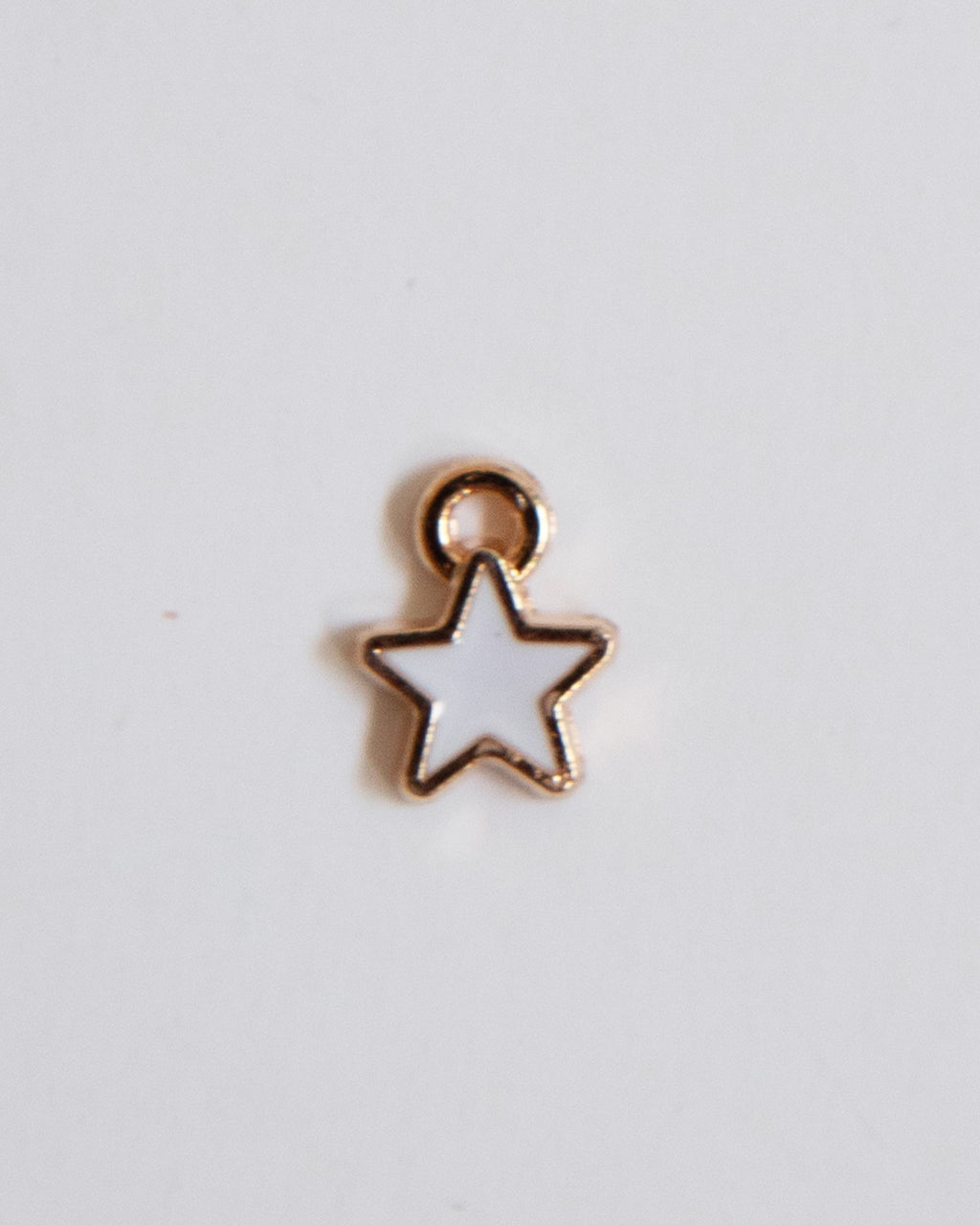 Red + White Star Charm