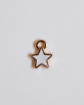 Red + White Star Charm