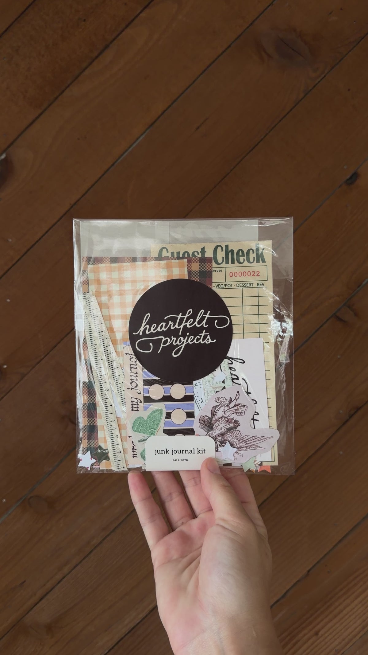 fall 2026 junk journal kit